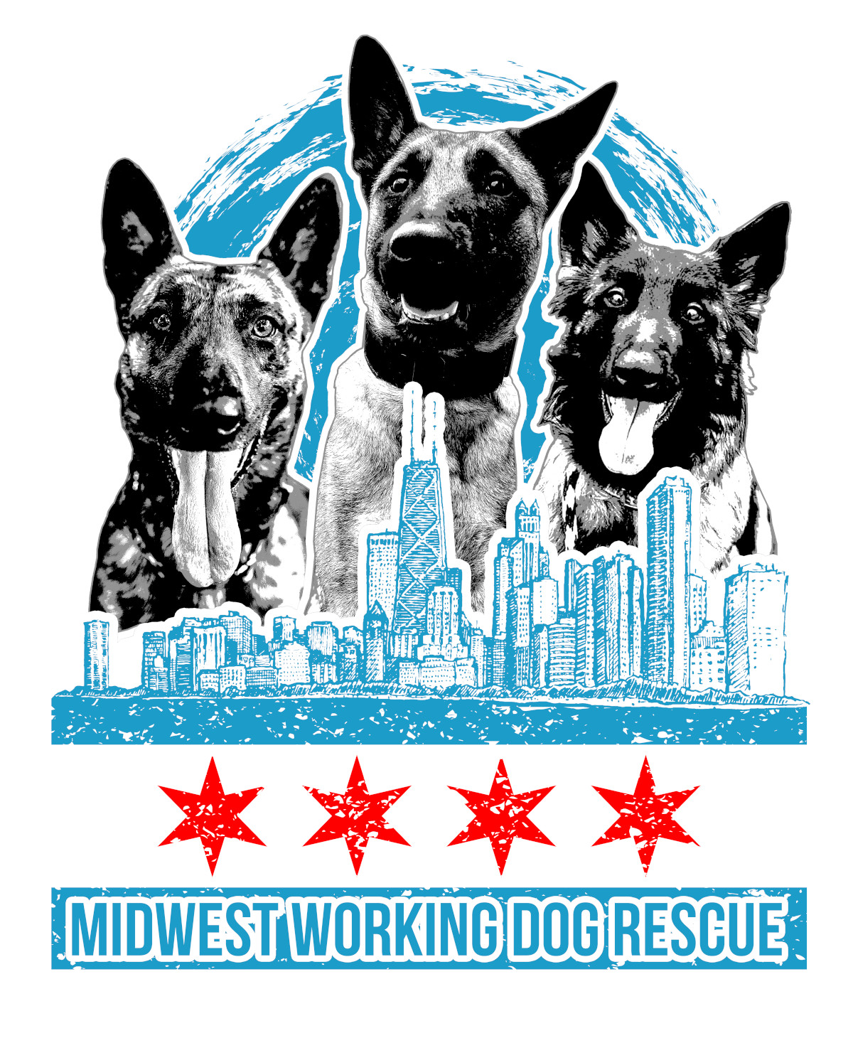Midwest Working Dog Rescue logo
